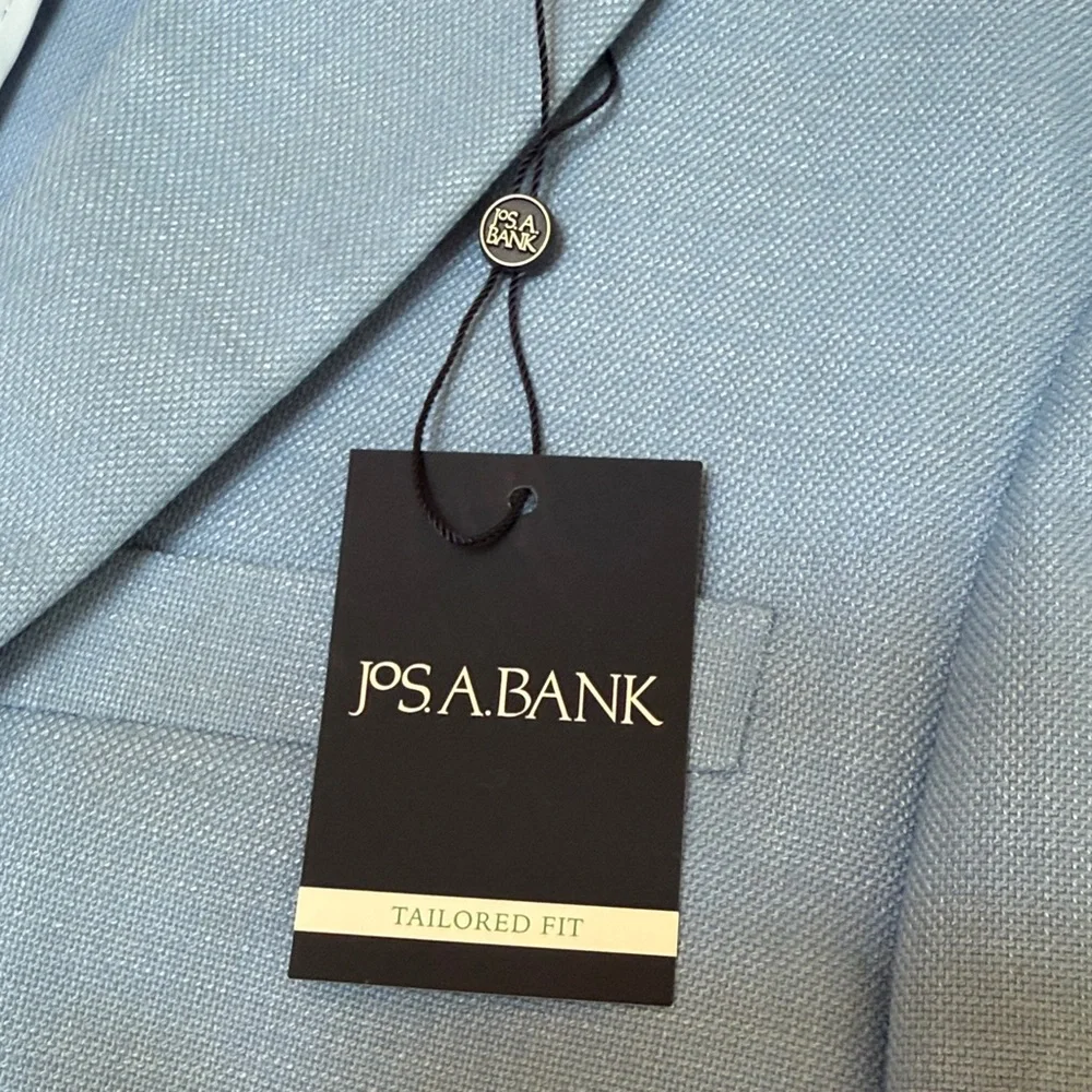 NWT! Jos. A. Bank Sky Blue Sports Jacket - Picture 2 of 6